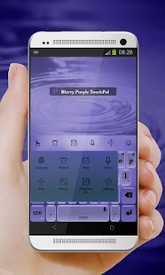 Blurry Purple TouchPal Theme Screenshots 12