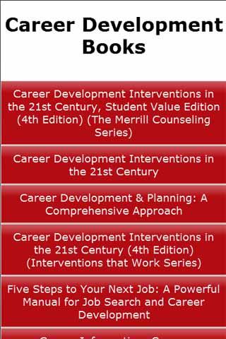 Career Development Books