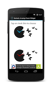 How to download Butterfly Analog Clock Widget lastet apk for bluestacks