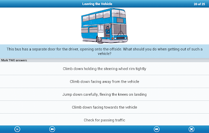 UK PCV Theory Test poster 12
