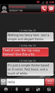 How to download GO SMS THEME - Smooth Red lastet apk for laptop