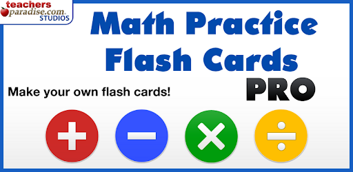 Math Practice Flash Cards PRO -  apk apps