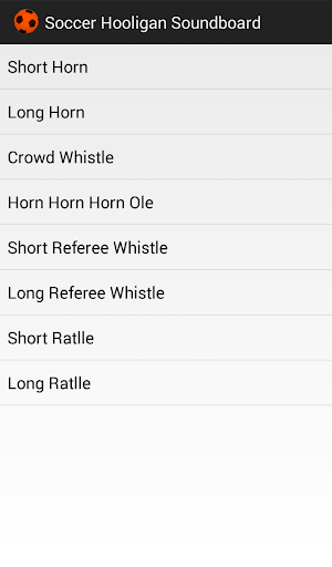 Soccer Hooligan Soundboard