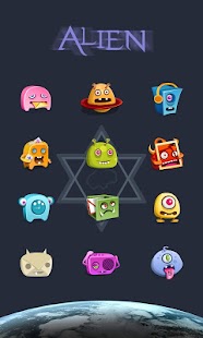 How to install Alien GO LauncherEX Theme v1.0 apk for pc