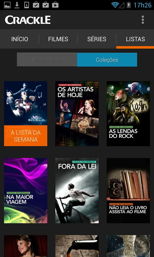 Crackle - Filmes e TV - Screenshot