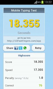 【免費休閒App】Mobile Typing Test-APP點子