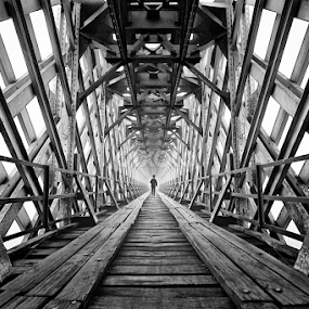 long way by M Salim Bhayangkara - Buildings & Architecture Bridges & Suspended Structures