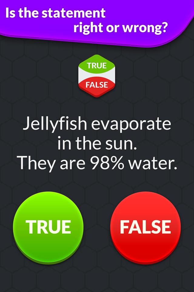 True or False: Quiz Battle Screen 1