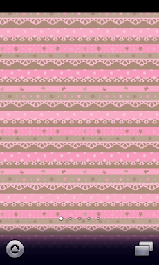 かわいいピンクとココアブラウンレース壁紙 スマホ待受壁紙 Androidアプリ Applion