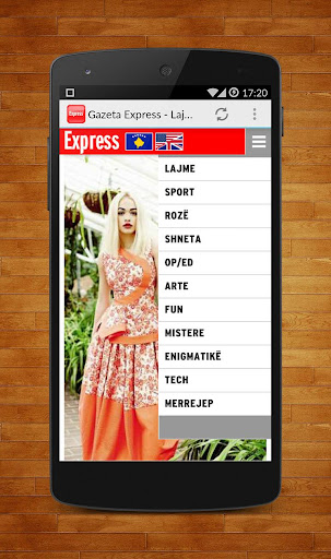 【免費新聞App】Gazeta Express - Lajmi Shqip-APP點子