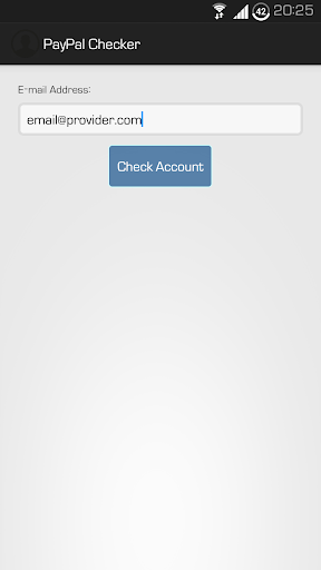 PayPal Account Checker