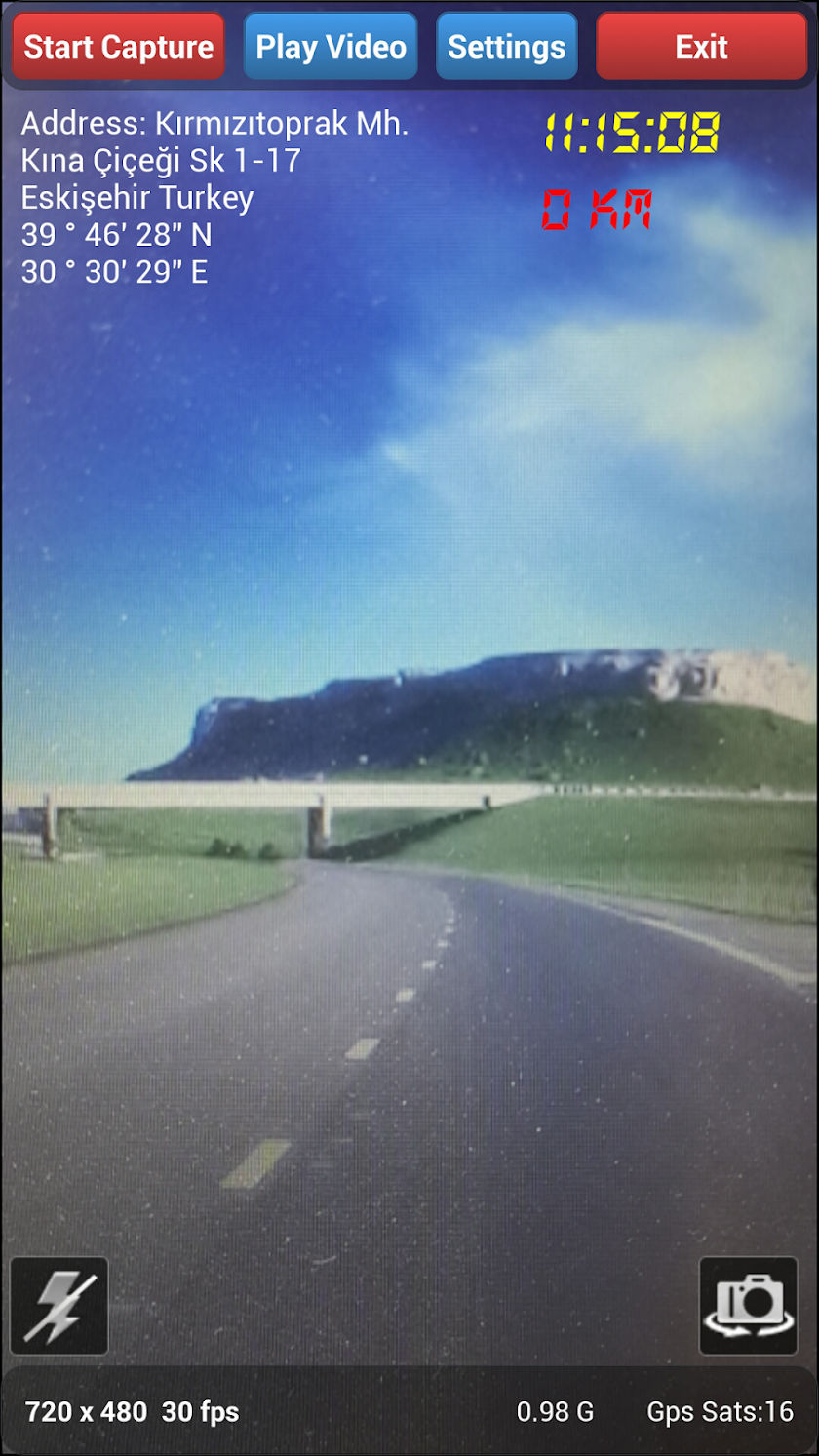 Car Video Camera Recorder Screen 3