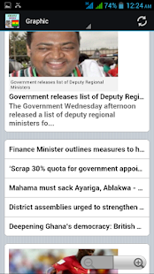  All Ghana News: miniatuur van screenshot  