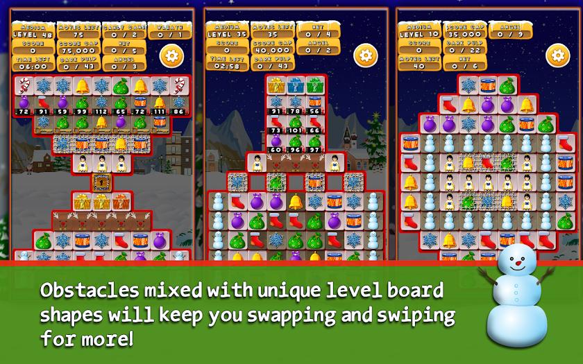 Christmas Drops - Match three Screen 3