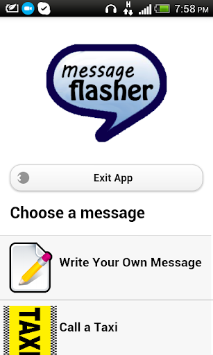 Message Flasher