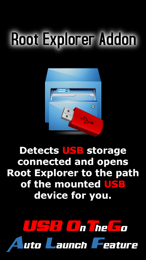 Root Explorer USB Addon Screen 3
