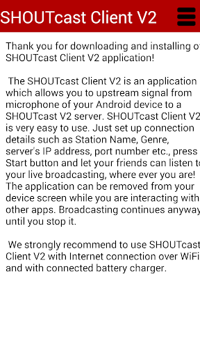 【免費音樂App】SHOUTcast Client V2-APP點子