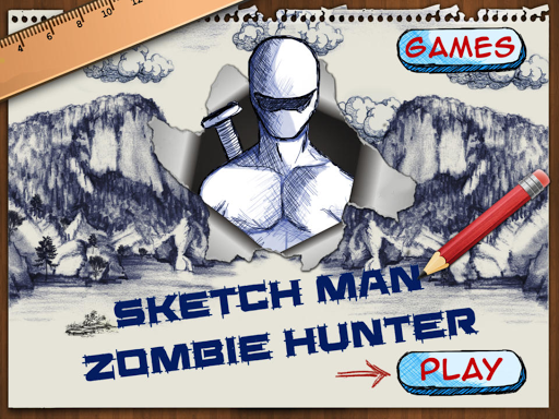 Sketch Man Zombie Hunter