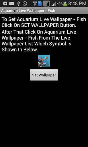 Aquarium Live Wallpaper - Fish