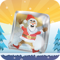 Frozen Santa icon