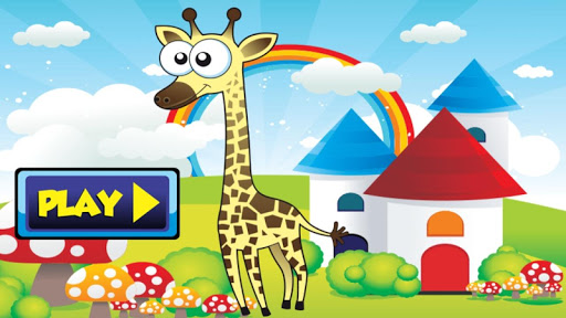 Giraffe Kid Game School Child