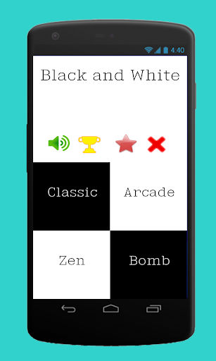 New Black and White Game