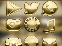 GOLD HD icons adw apex nova go v1.7.3 APK [Latest]