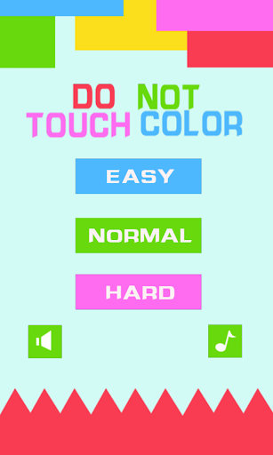 donot touch color