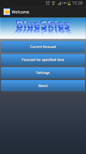 BlueSkies Weather Forecast Screenshots 0
