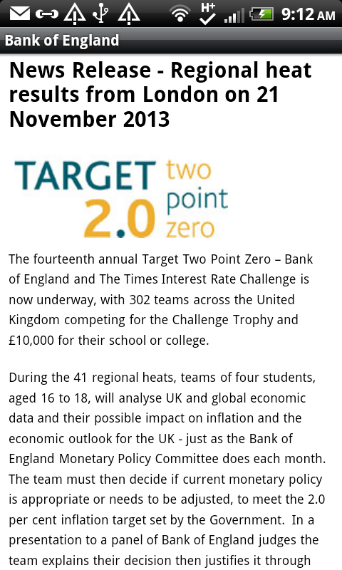 Central Bank Screen 1