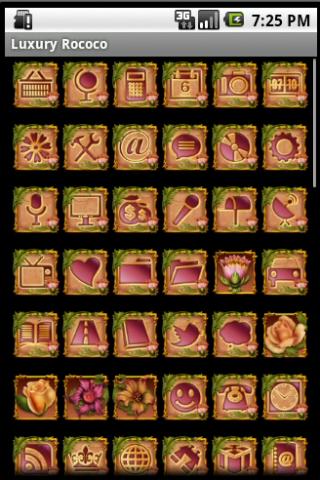 ADW Theme Luxury Rococo Screen 2
