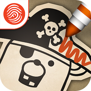 Pirate Scribblebeard - Draw logo