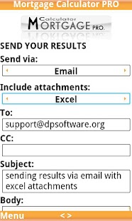 Mortgage Calculator PRO trial - náhled