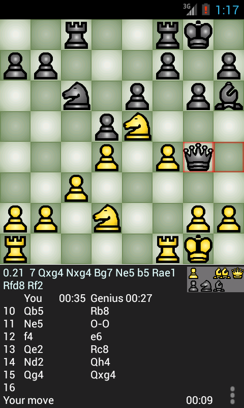   Chess Genius: captura de tela 