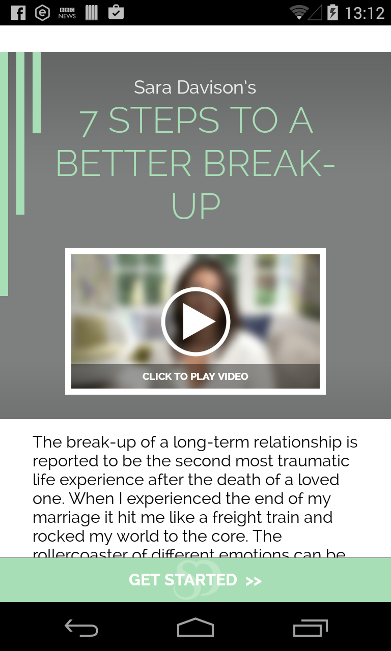 7 Steps To A Better Breakup Screen 1