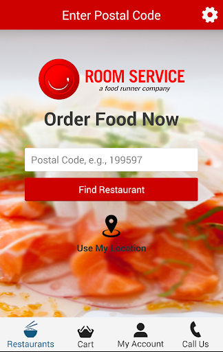 Room Service - Food Delivery