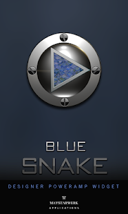 How to download Poweramp Widget Blue Snake 2.08-build-208 unlimited apk for pc