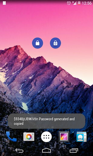 Passy 1-click password