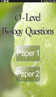   O-Level Biology- screenshot thumbnail   