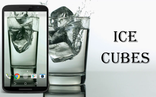 Ice Cubes Live Wallpaper