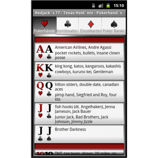 【免費運動App】Alle Pokerhand Namen-APP點子