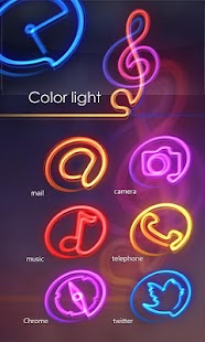 ColorLight GO LauncherEX Theme