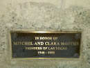 Mitchel and Clara Mottus Memorial