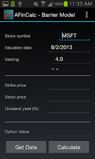 Financial Asset Pricing Screenshots 1