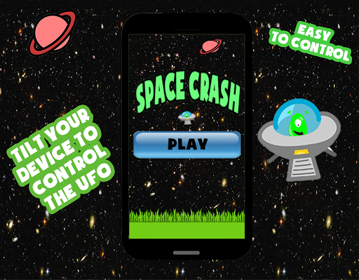 Space Crash - Flying UFO Game