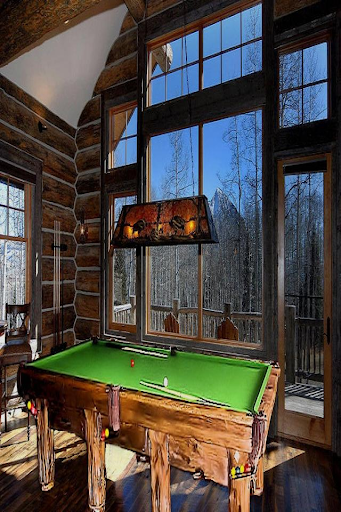 Log Cabin Rustic Pool Tables