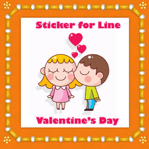 Stickers Valentine Line