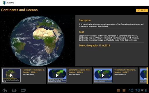 Continents and Oceans