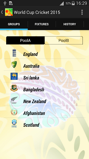 World Cup Cricket - 2015