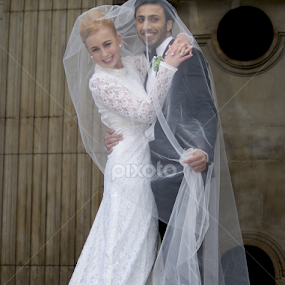 ...one way to catch a bride! by Joseph Quartson - Wedding Bride & Groom